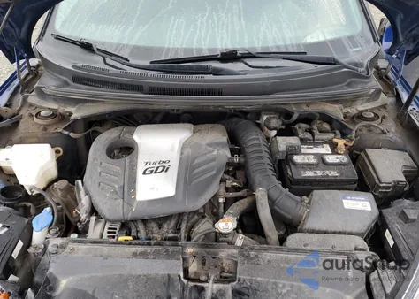 2016 Hyundai Veloster Turbo z USA, uszkodzony, nr VIN KMHTC6AE9GU267945